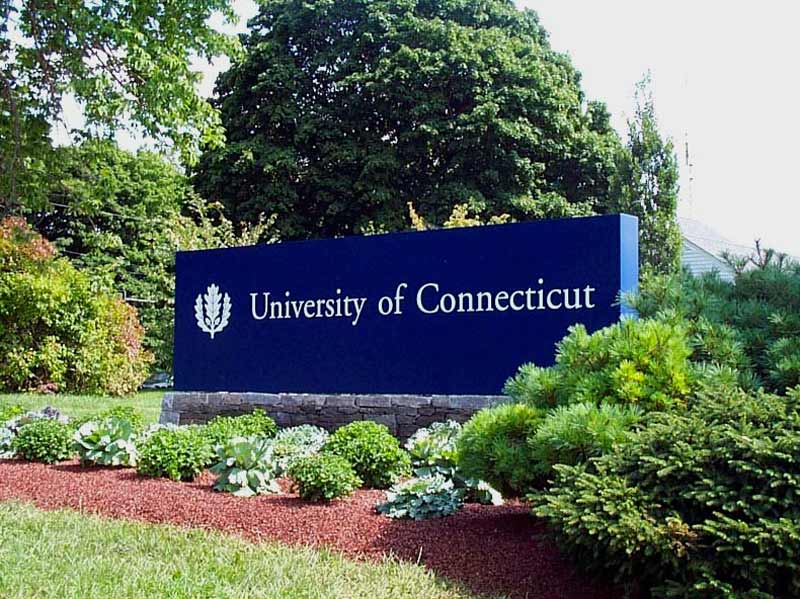 UCONN Campus ID Sign