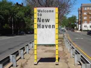 New Haven Municipal Gateway Sign Signage