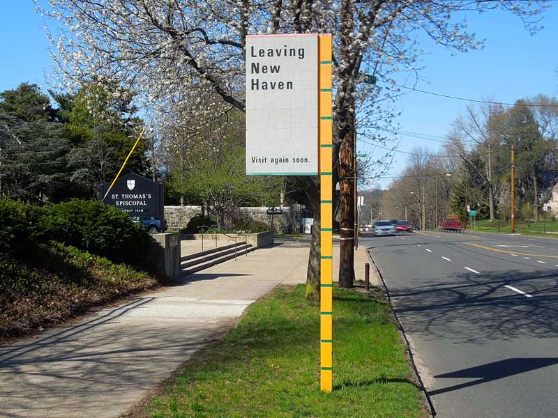 New Haven Municipal Wayfinding and Gateway Signage