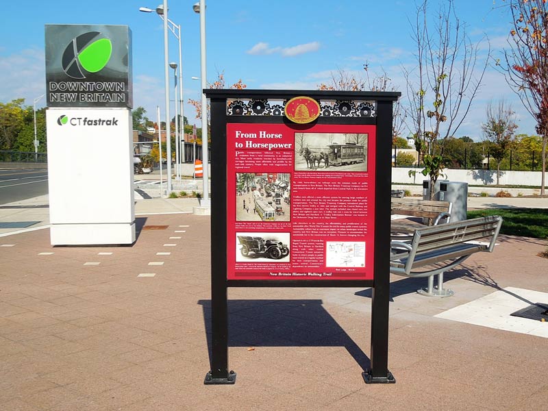 City of New Britain Interpretive Signage System