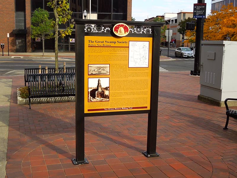 City of New Britain Interpretive Signage System