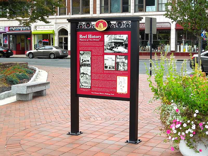 City of New Britain Interpretive Signage System