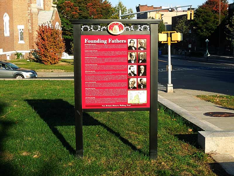 City of New Britain Interpretive Signage System