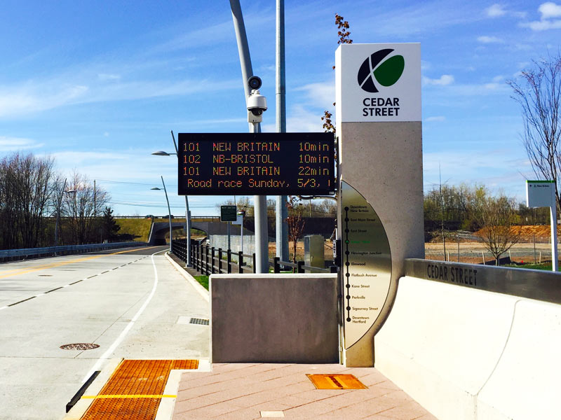 CT Fastrak Bus Facility - Cedar Street (Newington, CT)