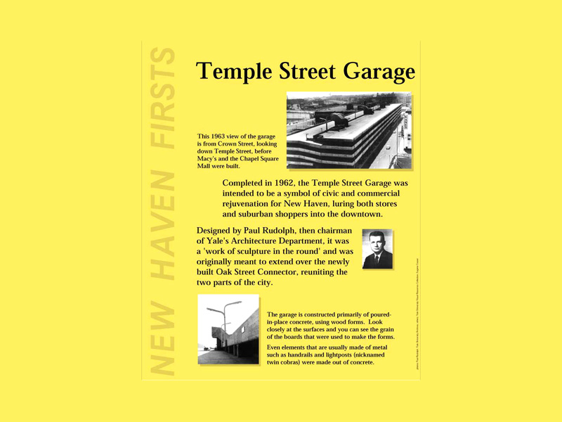 Temple Street Garage Rumney Associates