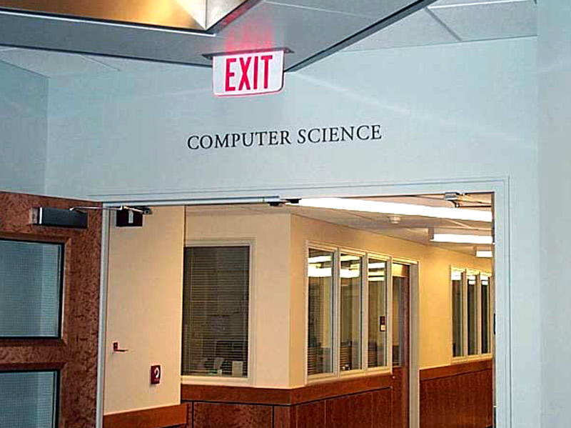 Phillips Exeter Phelps Science Center Identity and Wayfinding Signage