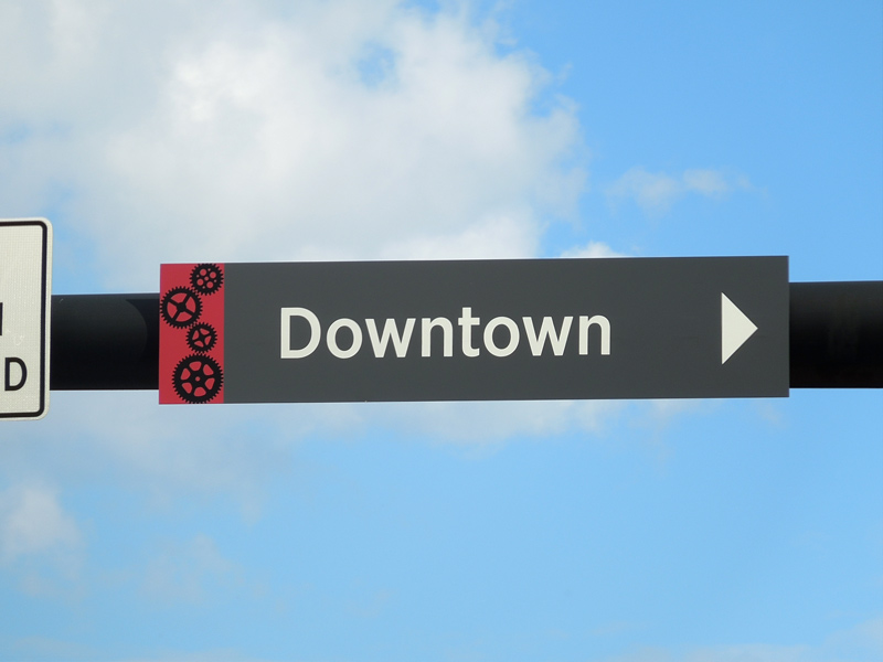 New Britain Wayfinding Signage System