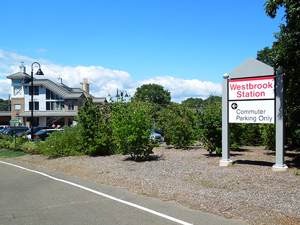 Westbrook Rail Station Wayfinding and ID Signage