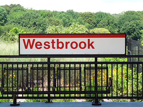 Westbrook Rail Station Wayfinding and ID Signage