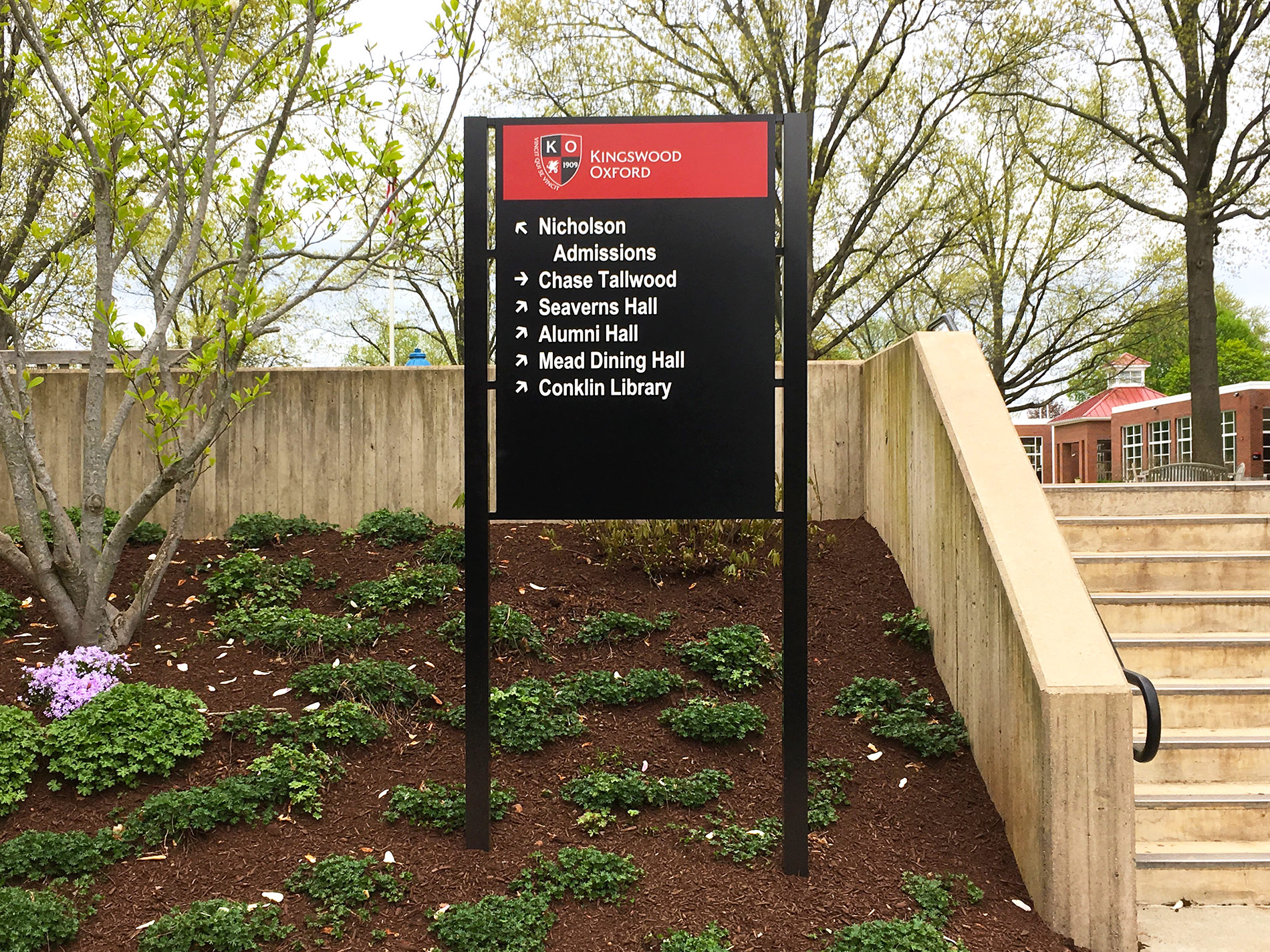 Kingswood Oxford School Wayfinding and ID Signage