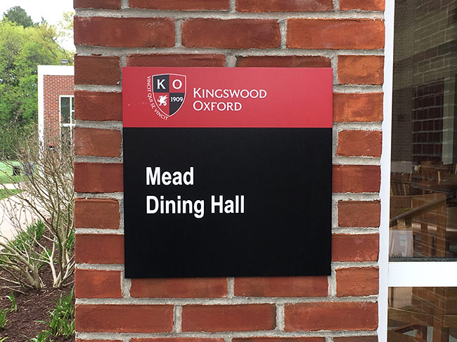 Kingswood Oxford School Wayfinding and ID Signage